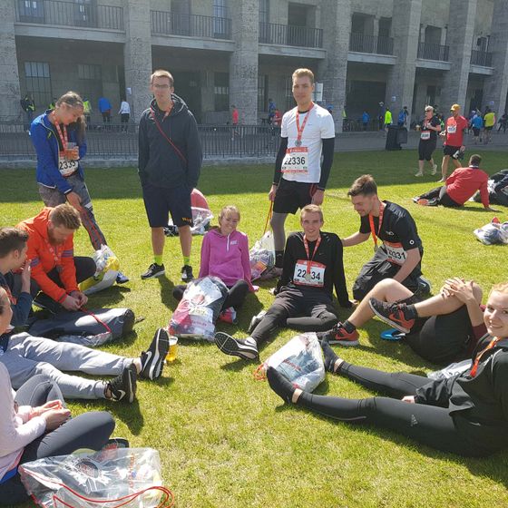 LFPT läuft den Berlin S25, Olympiastadion Berlin